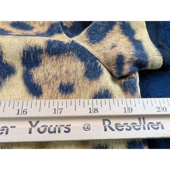 Lacoste x National Geographic Women's 42 Polo Shirt Animal Leopard Print - Picture 7 of 8